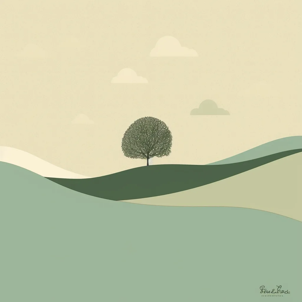 Le colline del Monferrato, illustrazione