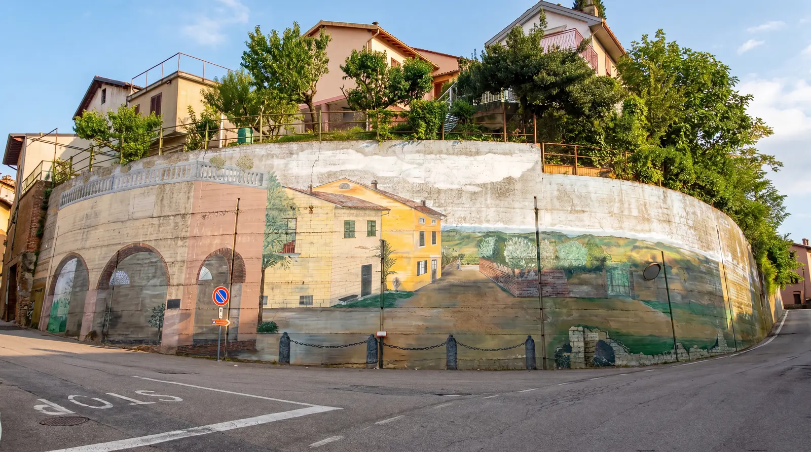 Il murale del paese — Il Boscheto